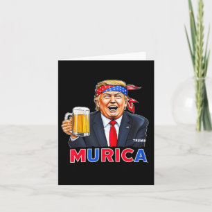 Trump maakt 4 juli weer geweldig en Trump Drink Kaart