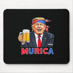 Trump maakt 4 juli weer geweldig en Trump Drink Muismat