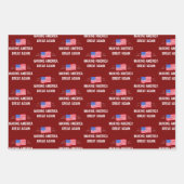 Trump maakt Amerika weer groot Inpakpapier Vel (Voorkant 3)