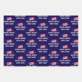 Trump maakt Amerika weer groot Inpakpapier Vel (Voorkant)