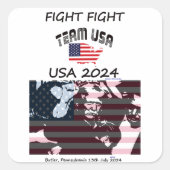 Trump maakt Amerika weer groot! Republikeinse Part Vierkante Sticker (Voorkant)