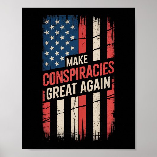 Trump maakt complotten weer geweldig 9 poster (Voorkant)