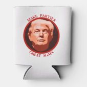 Trump maakt feesten weer geweldig blikjeskoeler (Voorkant)