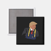 Trump maakt frietjes 2024 magneet (Voorkant / Achterkant)