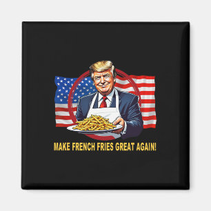Trump maakt frietjes weer geweldig magneet