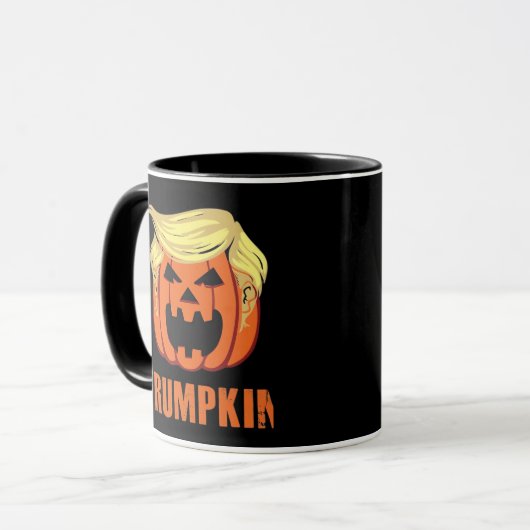 Trump maakt Halloween Mok (Voorkant links)