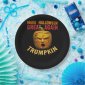 Trump maakt Halloween weer geweldig - Funny Donald Papieren Bordje (Feest)