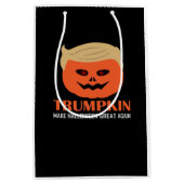 Trump maakt Halloween weer geweldig grappig Spooky Medium Cadeauzakje (Voorkant)
