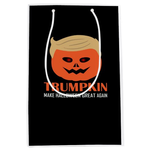 Trump maakt Halloween weer geweldig grappig Spooky Medium Cadeauzakje (Voorkant)