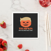 Trump maakt Halloween weer geweldig grappig Spooky Servet (Insitu)