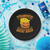 Trump maakt Halloween weer geweldig, grappige poli Papieren Bordje (Feest)