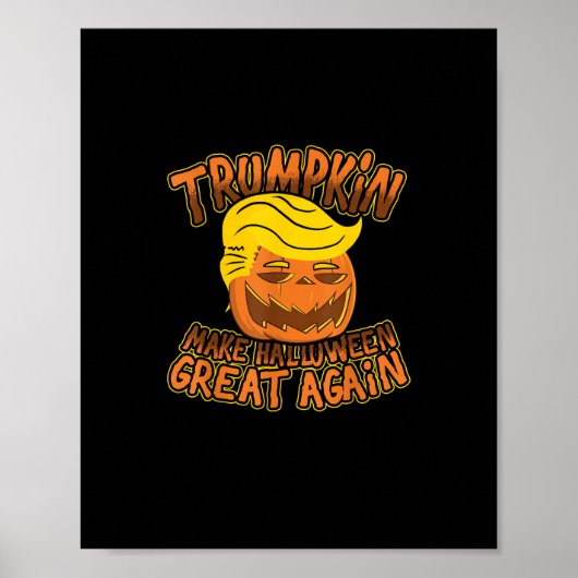 Trump maakt Halloween weer geweldig, grappige poli Poster (Voorkant)