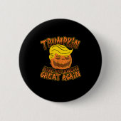 Trump maakt Halloween weer geweldig, grappige poli Ronde Button 5,7 Cm (Voorkant)