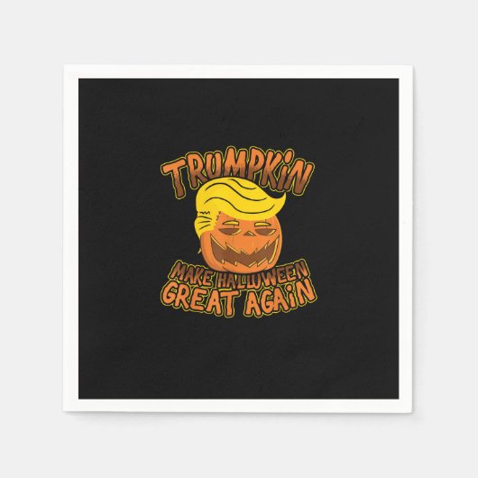 Trump maakt Halloween weer geweldig, grappige poli Servet (Voorkant)