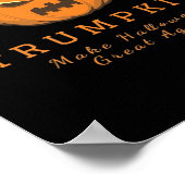 Trump maakt Halloween weer geweldig - griezelig gr Poster (Hoek)