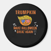 Trump maakt Halloween weer geweldig, Halloween Pu Magneet (Voorkant)