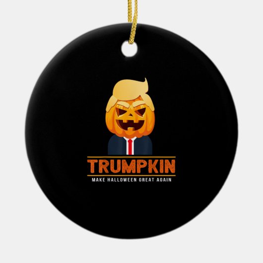 Trump maakt Halloween weer geweldig Keramisch Ornament (Voorkant)