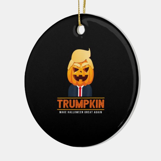 Trump maakt Halloween weer geweldig Keramisch Ornament (Links)