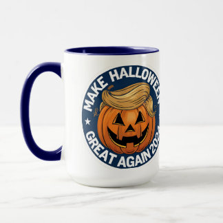 Trump maakt Halloween weer geweldig Pompoen Mok: n Mok