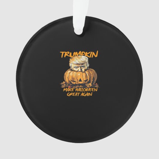 Trump maakt Halloween weer geweldig - Spooky Autum Ornament (voorkant)