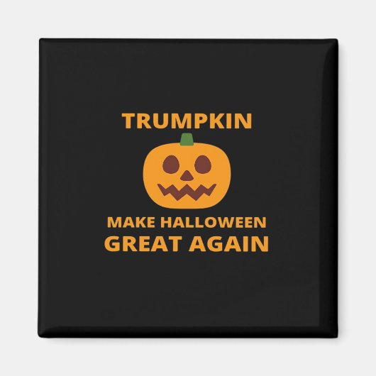 Trump maakt Halloween weer geweldig, Trump Hall Magneet (Voorkant)