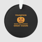 Trump maakt Halloween weer geweldig, Trump Hall Ornament (voorkant)