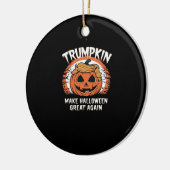 Trump maakt Halloween weer leuk Keramisch Ornament (Links)