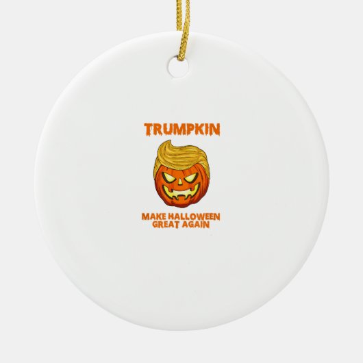 Trump maakt Halloween weer leuk Keramisch Ornament (Voorkant)