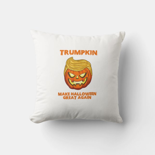 Trump maakt Halloween weer leuk Kussen (Voorkant)