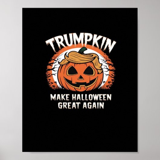 Trump maakt Halloween weer leuk Poster (Voorkant)