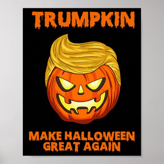 Trump maakt Halloween weer leuk Poster (Voorkant)