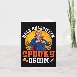 Trump maakt Halloween weer spookachtig grappig Dra Kaart