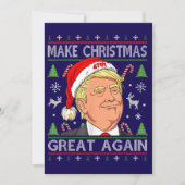 Trump maakt kerst weer geweldig, kerst Kaarten (Voorkant)