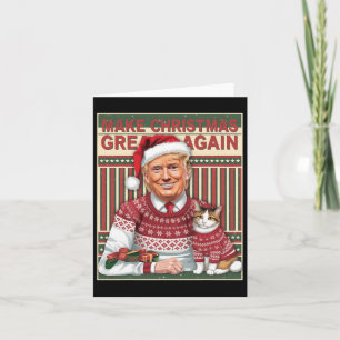 Trump maakt kerst weer geweldig Kerst lelijk XM Kaart