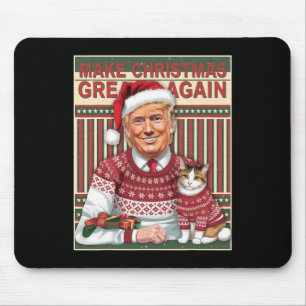 Trump maakt kerst weer geweldig Kerst lelijk XM Muismat
