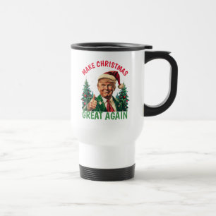 Trump maakt kerst weer geweldig reisbeker