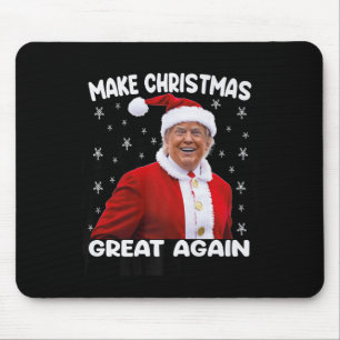 Trump maakt kerst weer geweldig Santa Trump 1 Muismat