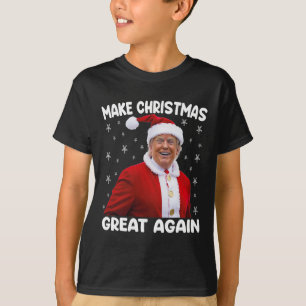 Trump maakt kerst weer geweldig Santa Trump T-shirt