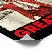 Trump maakt kerst weer geweldig Trump Kerstman Poster (Hoek)