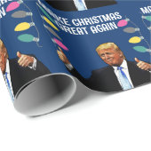 TRUMP MAAKT KERSTMIS WEER GEWELDIG INPAKPAPIER (Rol Hoek)
