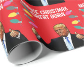TRUMP MAAKT KERSTMIS WEER GEWELDIG INPAKPAPIER (Rol Hoek)