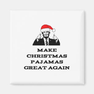 Trump maakt kerstpyjama weer geweldig magneet