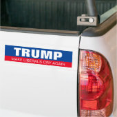 Trump maakt Liberal Cry weer President Verkiezing Bumpersticker (Op Truck)