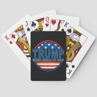 TRUMP maakt liberalen weer op rij Pokerkaarten