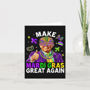 Trump maakt Mardi Gras opnieuw groot Mardi Gras Am Kaart