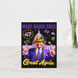 Trump maakt Mardi Gras weer geweldig grappige para Kaart