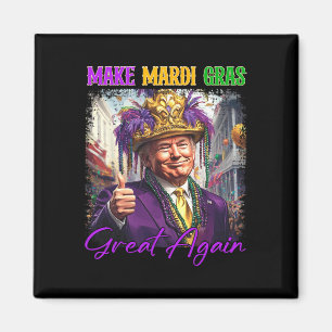 Trump Maakt Mardi Gras Weer Groot Funny Parade Cos Magneet