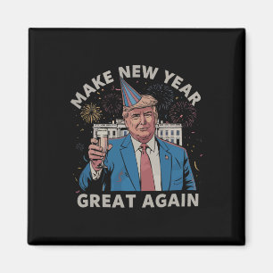 Trump maakt nieuwjaar weer geweldig, gelukkig nieu magneet