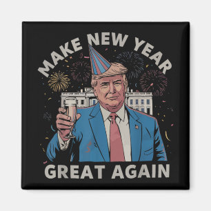 Trump maakt nieuwjaar weer geweldig, gelukkig nieu magneet