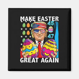 Trump maakt Pasen weer geweldig 45 47 Bunny Hunt E Magneet